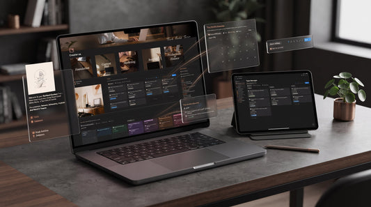 Creator OS Notion content planning dashboard