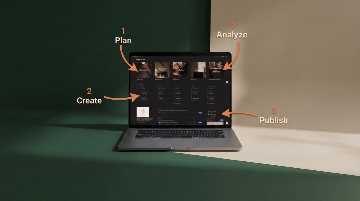 Creator OS — Notion Content Planner & Creator Business System